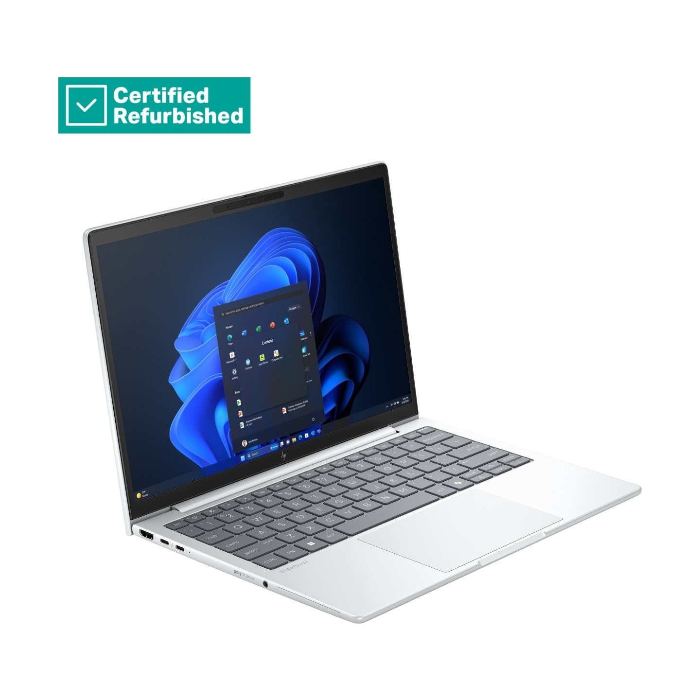 HP RENEW GOLD HP EliteBook 8 G1a 13 - Ryzen 5 PRO 230, 16GB, 256GB SSD, 13.3 WUXGA 300-nit AG, FPR, UK backlit keyboard, 62Wh, W