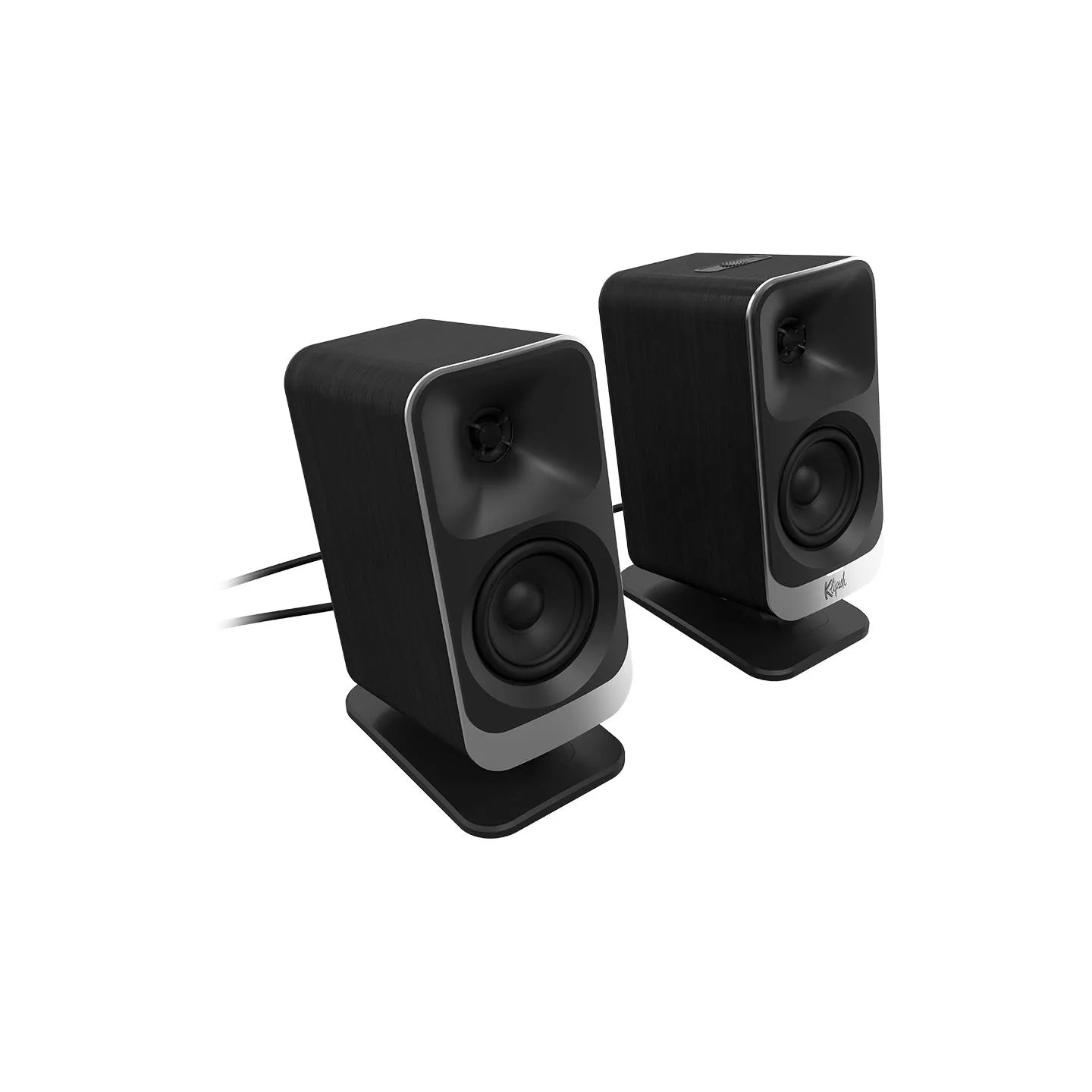 Klipsch ProMedia Lumina 2.1 Gaming Audio System with Subwoofer and LED Lighting Effects Built-in, Black