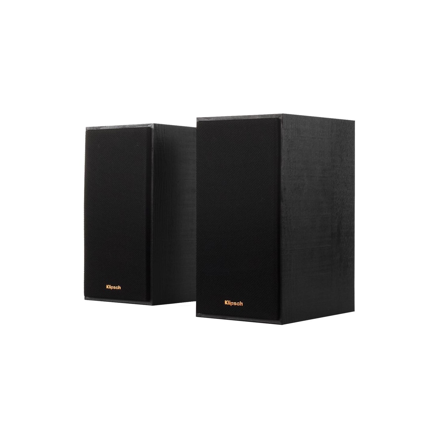 Klipsch Reference R-41PM Powered Bookshelf Speakers, Black, Pair