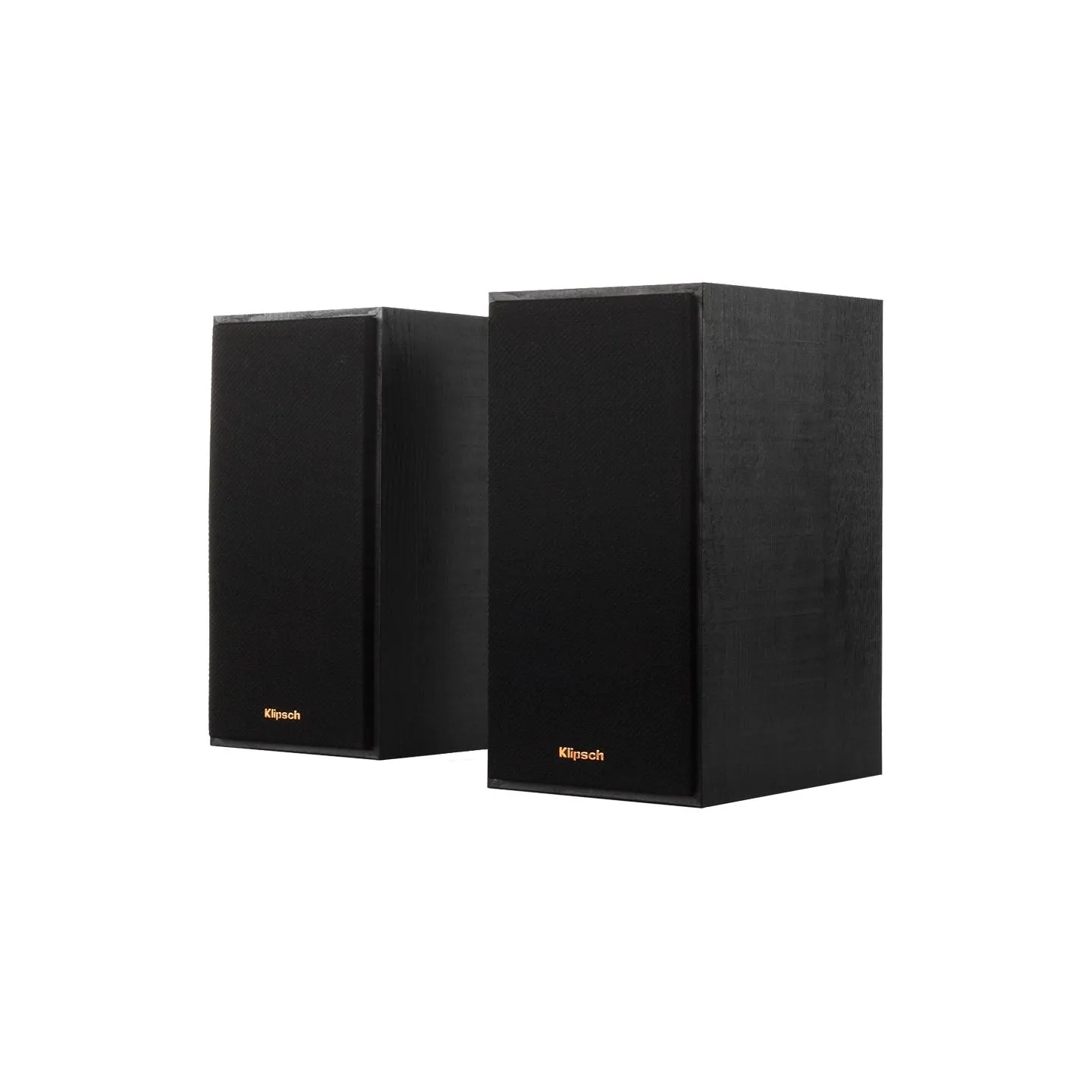 Klipsch Reference R-41PM Powered Bookshelf Speakers, Black, Pair