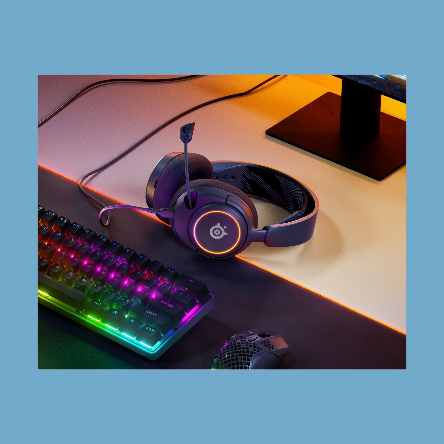 Steelseries Arctis Nova 3 Headset, Black / 61631