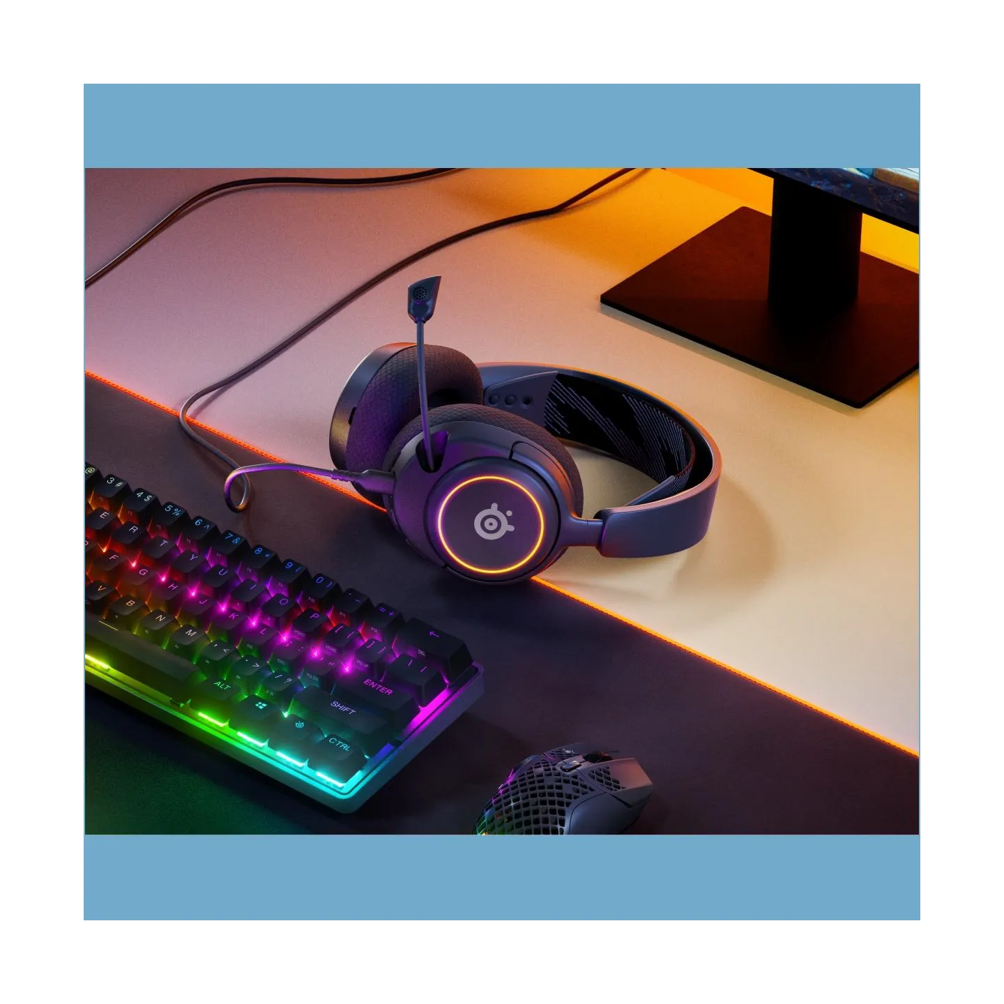 Steelseries Arctis Nova 3 Headset, Black / 61631