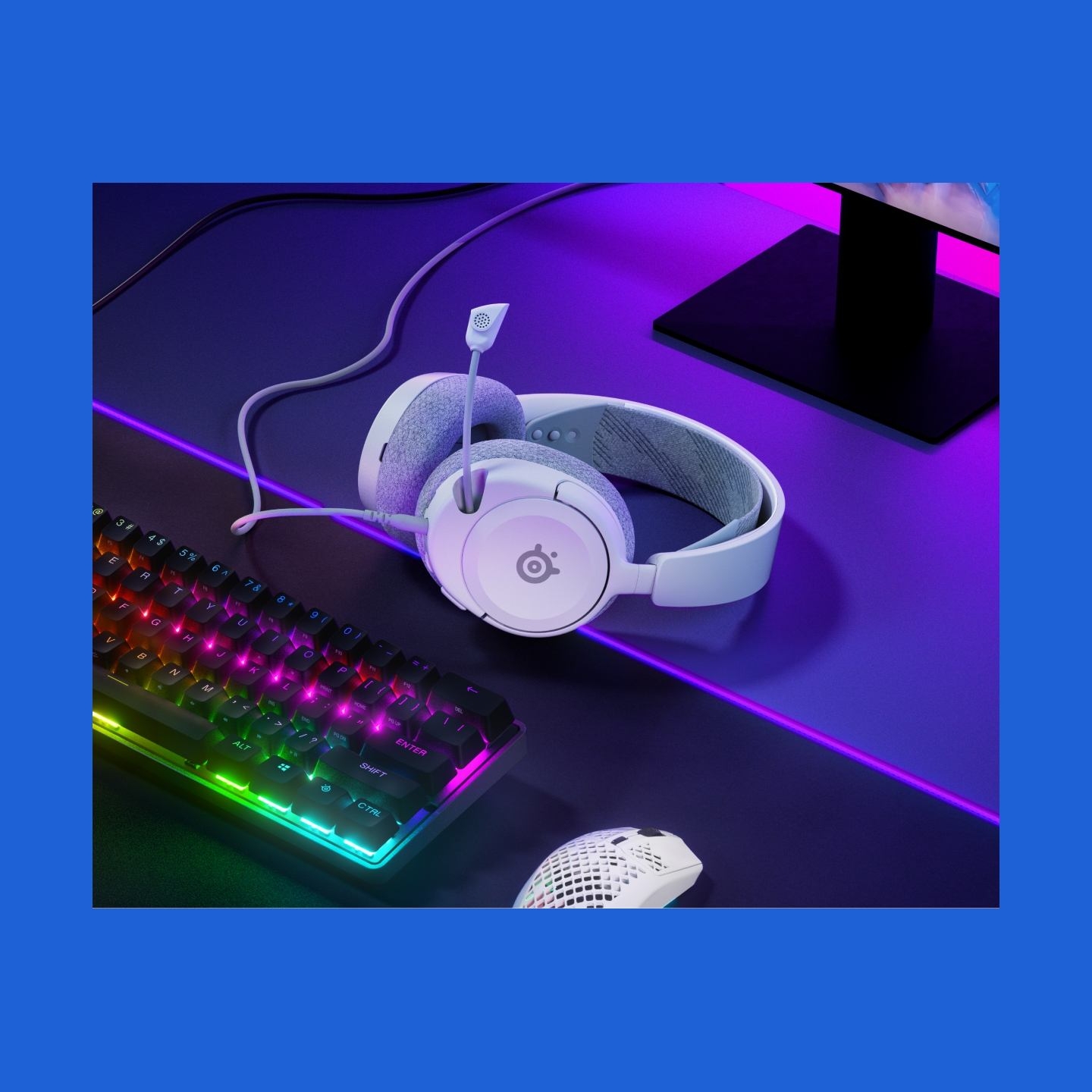 Steelseries Arctis Nova 1 Headset White / 61607