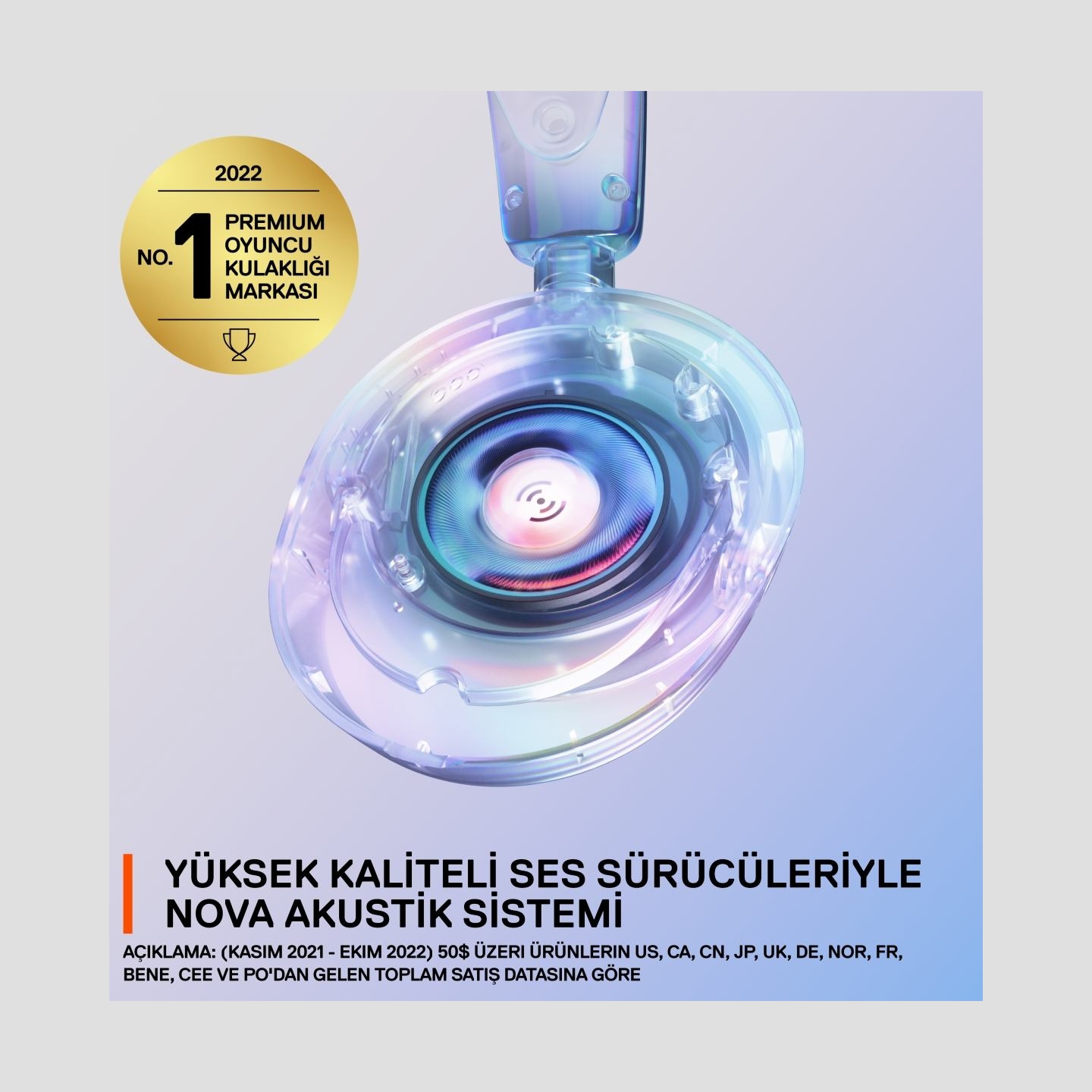 Steelseries Arctis Nova 1 Headset White / 61607