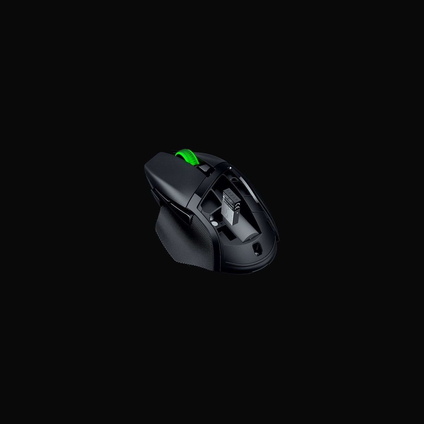 Razer Basilisk V3 X HyperSpeed Wireless Gaming mouse, Bluetooth, Optical 18000 DPI, Black / RZ01-04870100-R3G1