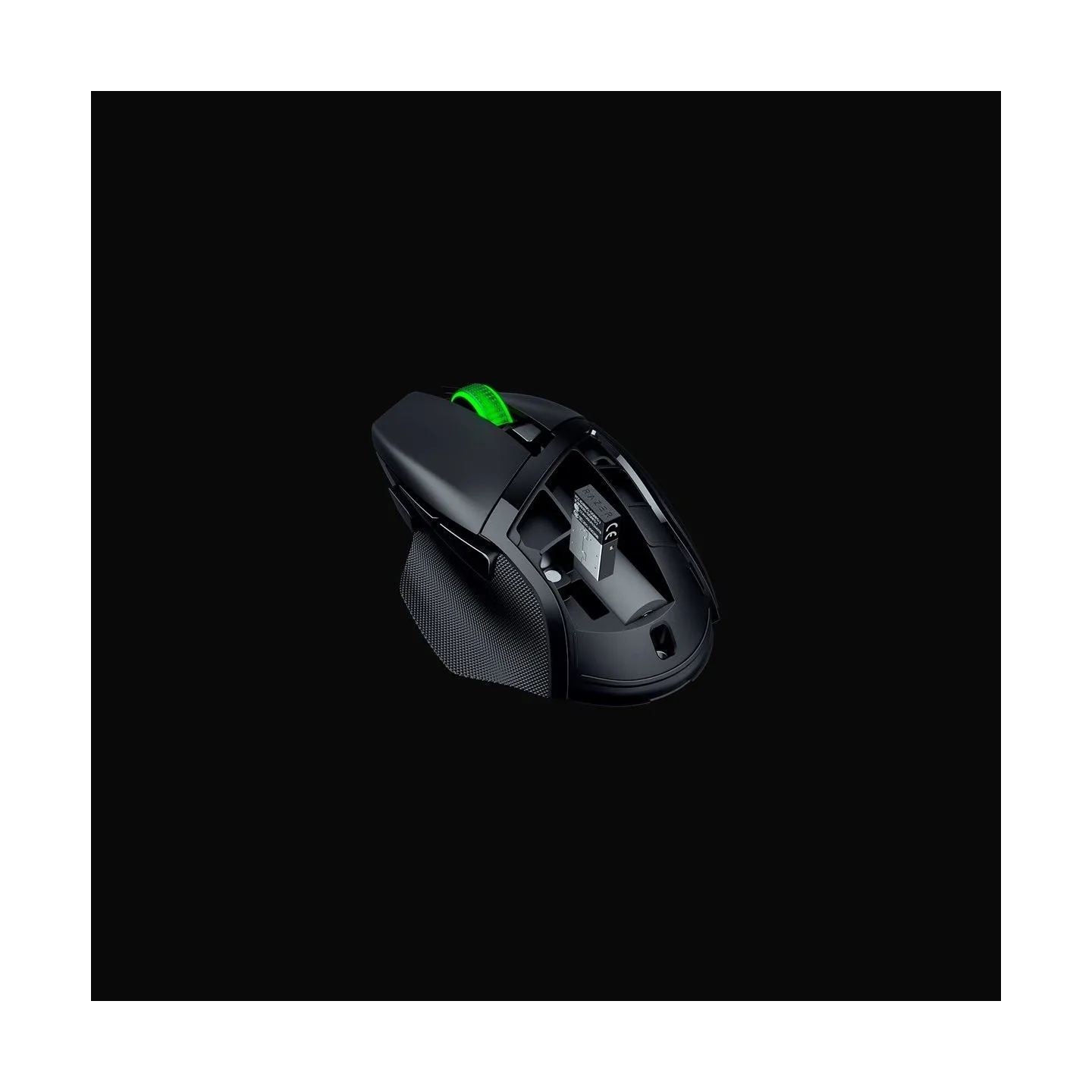 Razer Basilisk V3 X HyperSpeed Wireless Gaming mouse, Bluetooth, Optical 18000 DPI, Black / RZ01-04870100-R3G1