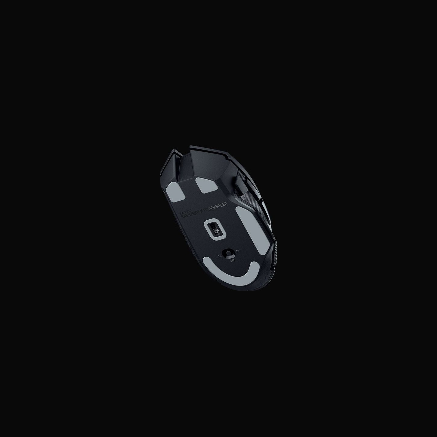 Razer Basilisk V3 X HyperSpeed Wireless Gaming mouse, Bluetooth, Optical 18000 DPI, Black / RZ01-04870100-R3G1