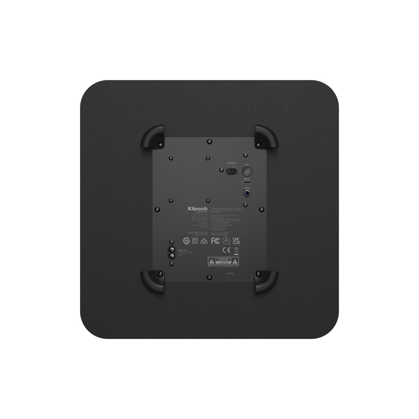 Klipsch Flexus SUB 100 Subwoofer 10", Black