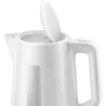 Philips Kettle HD9318/00 2200W 1.7l Orbit plastic kettle, spring lid, pilot light, white / HD9318/00