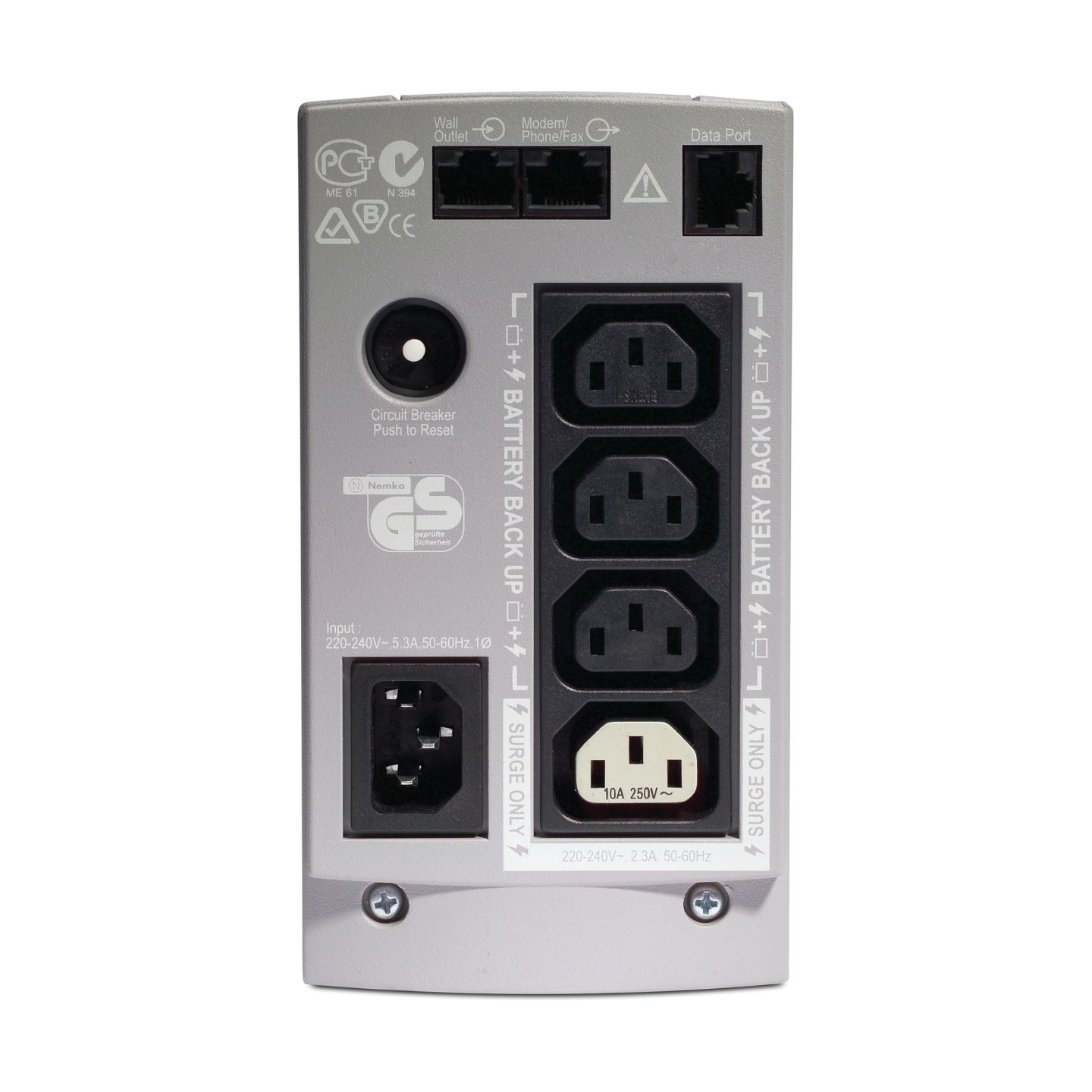 APC BACK-UPS CS 650VA USB/SERIAL 230V BK650EI
