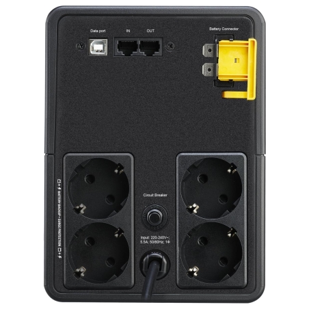APC BACK-UPS 1200VA, 230V, AVR, SCHUKO SOCKETS