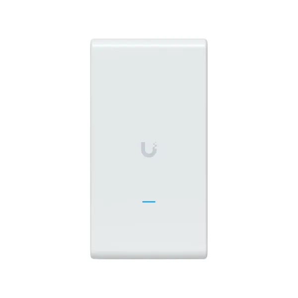 Ubiquiti U6-Mesh-Pro-EU Indoor/outdoor WiFi 6 AP with 4 spatial streams, an integrated super antenna, and a gigabit passthrough
