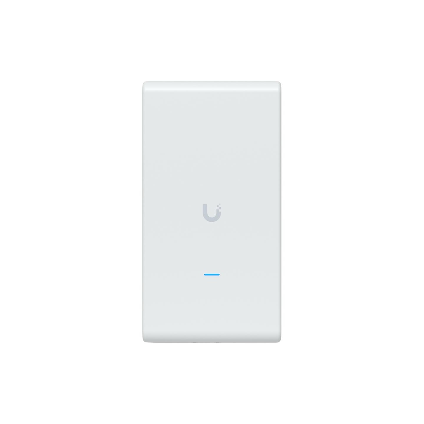 Ubiquiti U6-Mesh-Pro-EU Indoor/outdoor WiFi 6 AP with 4 spatial streams, an integrated super antenna, and a gigabit passthrough 