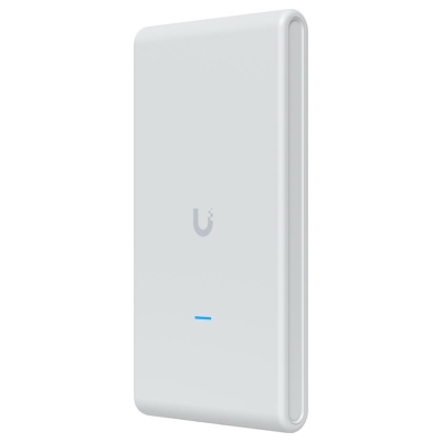 Ubiquiti U6-Mesh-Pro-EU Indoor/outdoor WiFi 6 AP with 4 spatial streams, an integrated super antenna, and a gigabit passthrough 