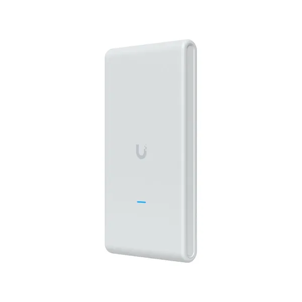 Ubiquiti U6-Mesh-Pro-EU Indoor/outdoor WiFi 6 AP with 4 spatial streams, an integrated super antenna, and a gigabit passthrough 