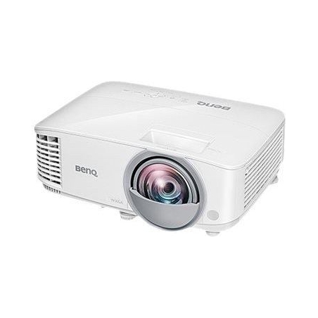 Benq MW809STH - DLP projector - portable - 3D - 3600 ANSI lumens - WXGA (1280 x 800) - 16:10 - 720p - short-throw fixed lens / 9
