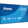 Iiyama LH6575UHS-B2AG 65" 4K UHD Professional Digital Signage 24/7 display featuring Android OS, FailOver and Intel® SDM slot / 