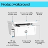 HP LaserJet MFP M140w Printer
