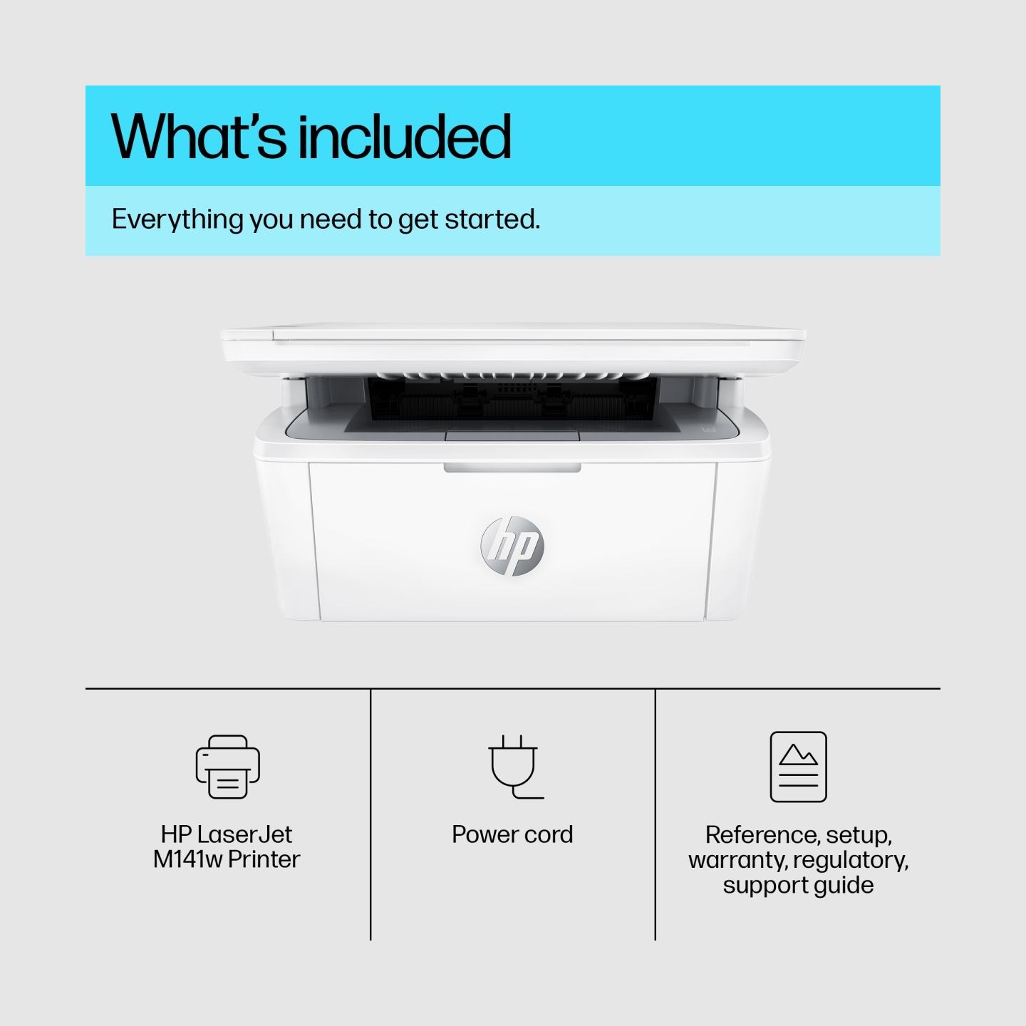 HP LaserJet MFP M140w Printer