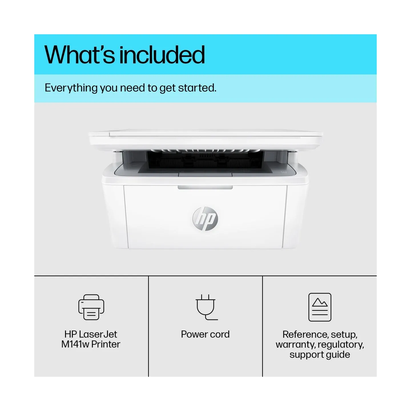 HP LaserJet MFP M140w Printer