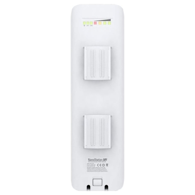 Ubiquiti airMAX NanoStation M2; 2.4 GHz frequency band; Plug-and-play integration with airMAX antennas.