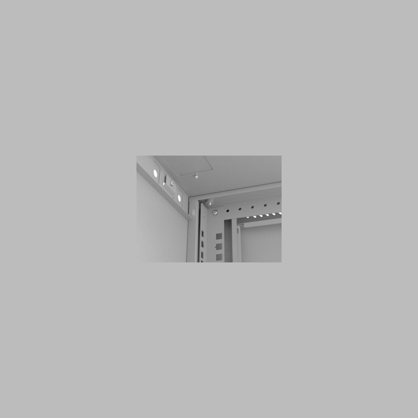 Lanberg rack cabinet 19 4U/540x350 grey
