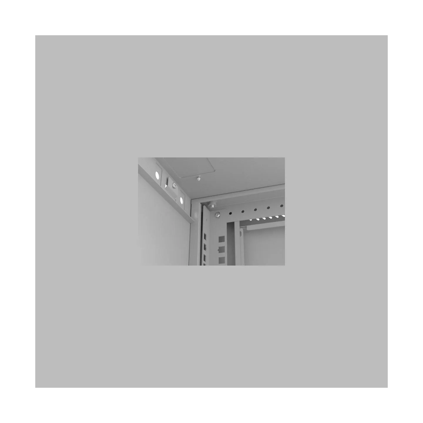 Lanberg rack cabinet 19 4U/540x350 grey