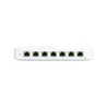 Ubiquiti USW-Ultra-210W-EU compact, Layer 2, 8-port GbE PoE switch with versatile mounting options, 7x GbE PoE+ output ports, Gb