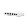 Ubiquiti USW-Ultra-210W-EU compact, Layer 2, 8-port GbE PoE switch with versatile mounting options, 7x GbE PoE+ output ports, Gb