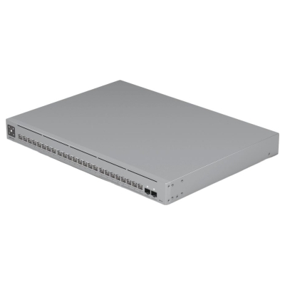 Ubiquiti 24-port, Layer 3 Etherlighting switch with 2.5 GbE, 8x 2.5 GbE RJ45 ports, 16x GbE RJ45 ports, 2x 10G SFP+ ports