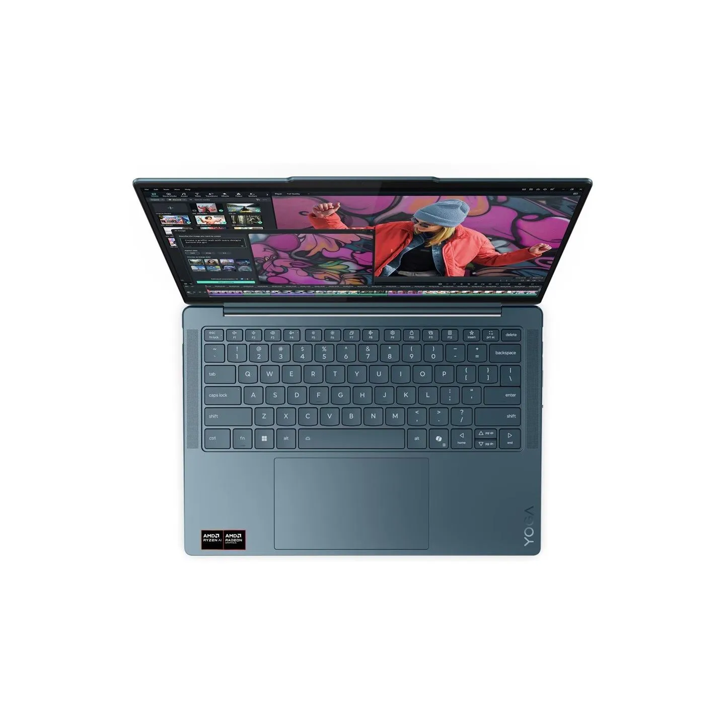 Lenovo YOGA SLIM 7 RYZEN AI 5 340/14" WUXGA (1920X1200) OLED 600NITS (PEAK) / 400NITS (TYPICAL) GLOSSY, 100% DCI-P3, 60HZ, EYESA