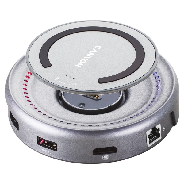 Canyon hub DS-7 7in1 USB-C Wireless Space Grey