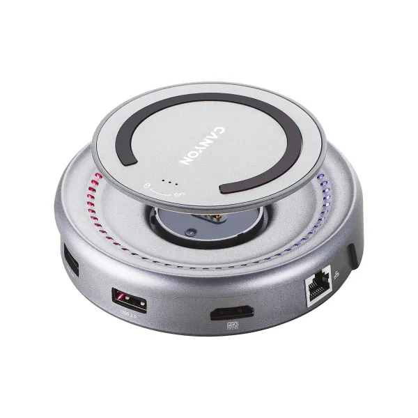 Canyon hub DS-7 7in1 USB-C Wireless Space Grey