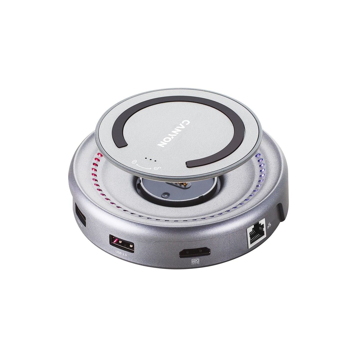 Canyon hub DS-7 7in1 USB-C Wireless Space Grey