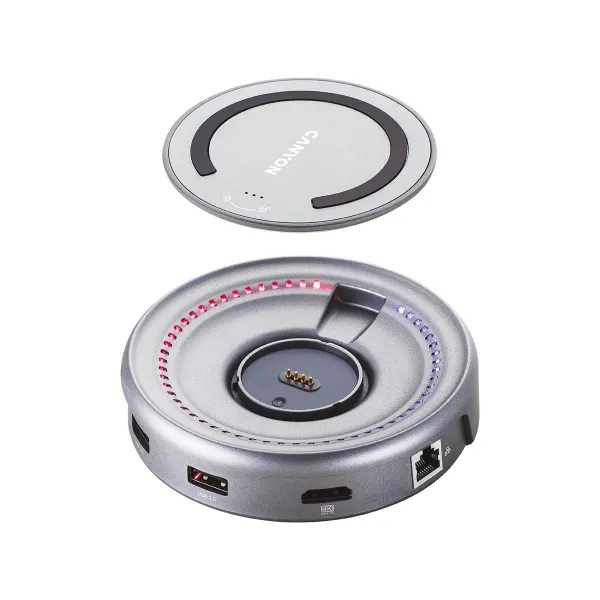 Canyon hub DS-7 7in1 USB-C Wireless Space Grey