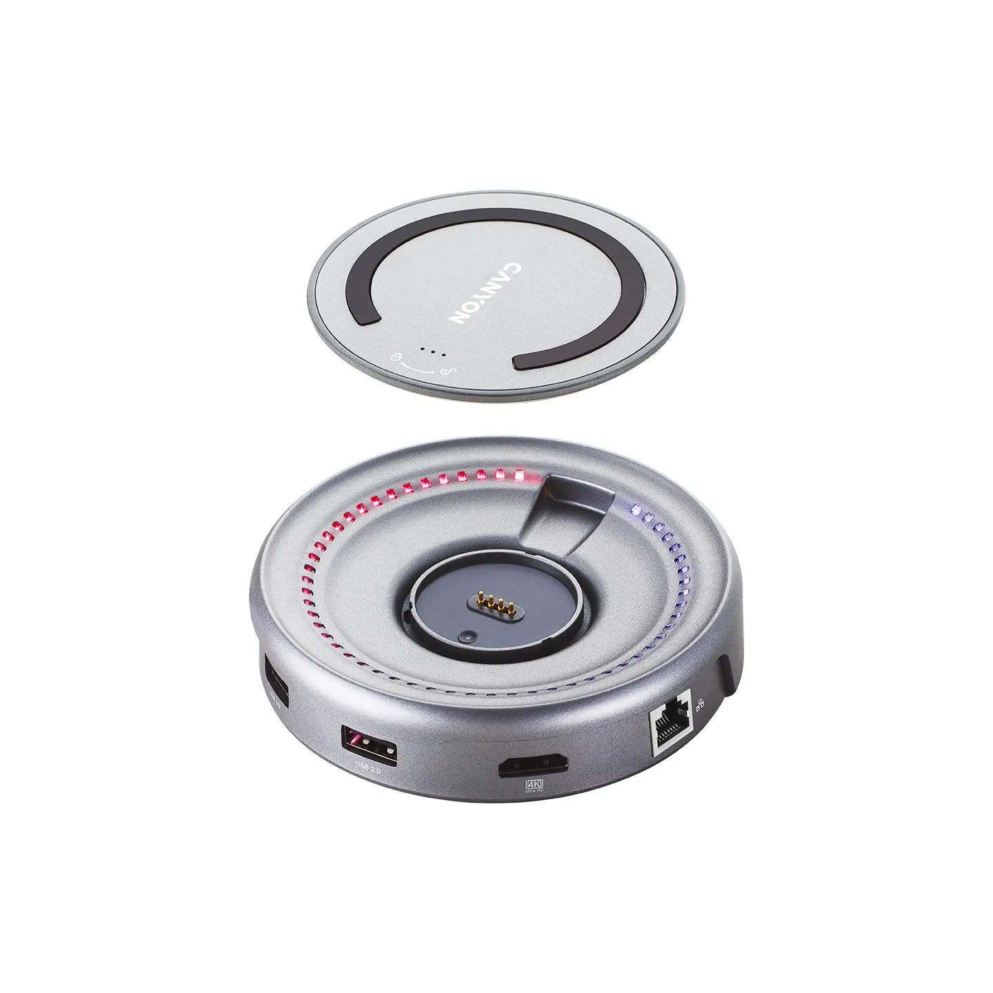 Canyon hub DS-7 7in1 USB-C Wireless Space Grey