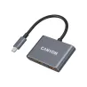 Canyon hub DS-3 3in1 USB-C Dark Grey