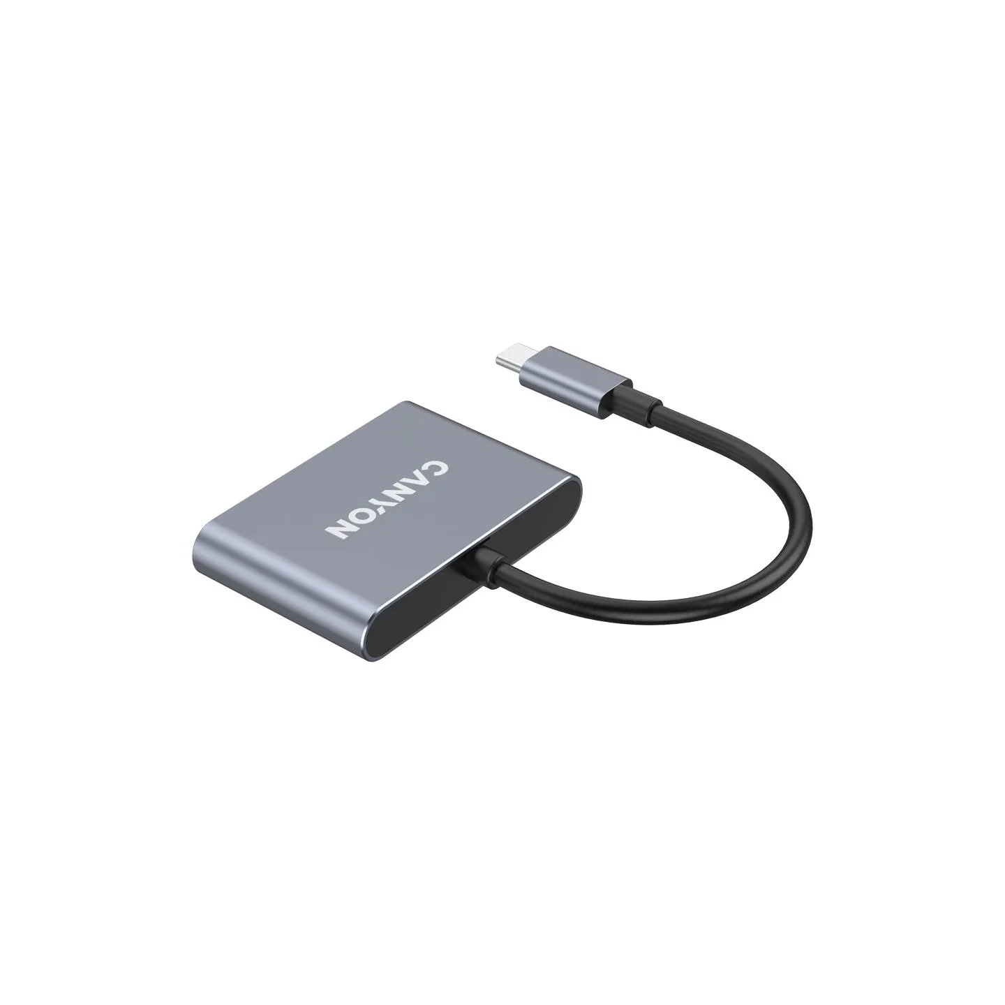 Canyon hub DS-3 3in1 USB-C Dark Grey