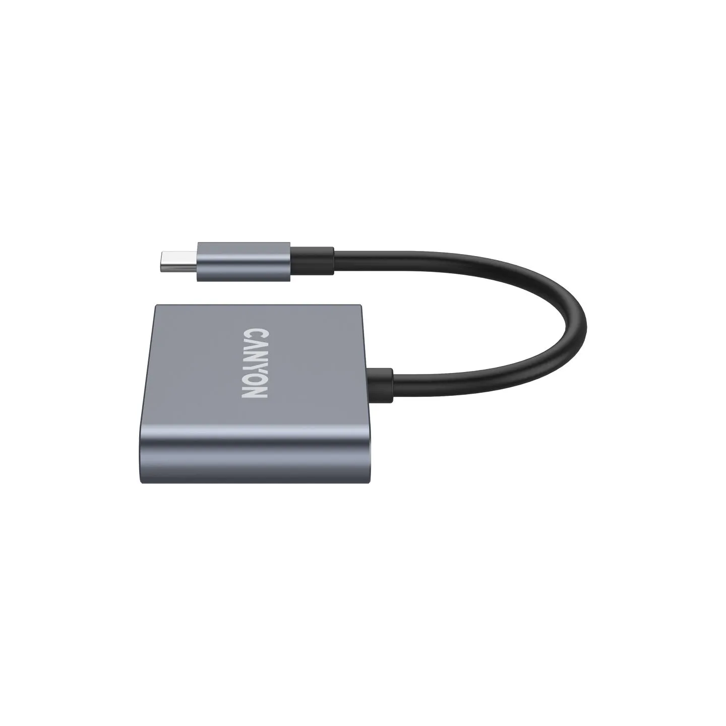 Canyon hub DS-3 3in1 USB-C Dark Grey