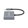 Canyon hub DS-3 3in1 USB-C Dark Grey