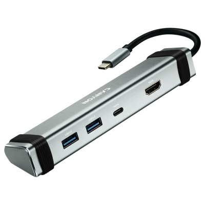Canyon hub DS-3 4in1 USB-C Space Grey