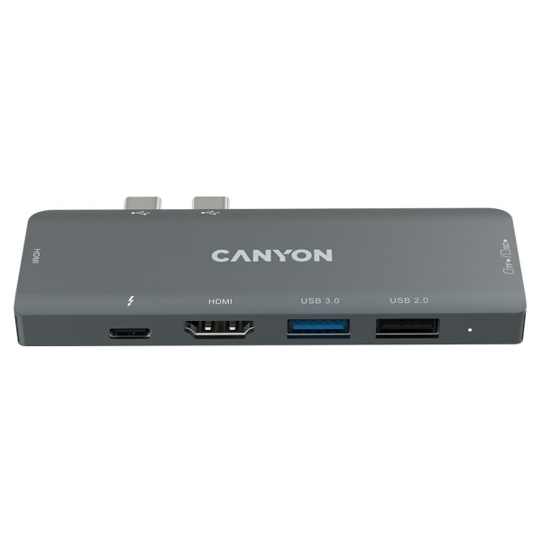 Canyon hub DS-5 7in1 Thunderbolt 3 Space Grey