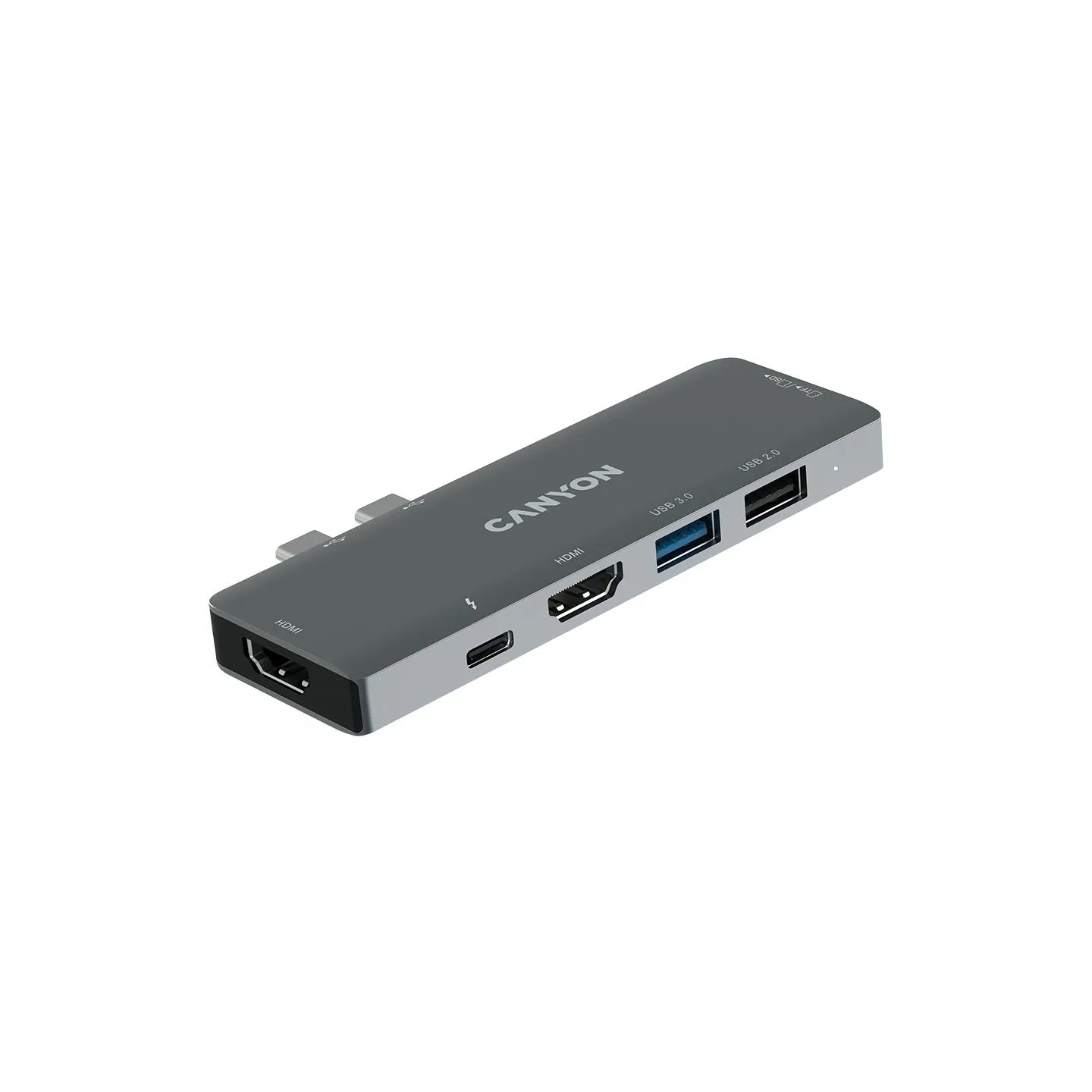 Canyon hub DS-5 7in1 Thunderbolt 3 Space Grey