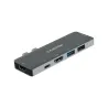 Canyon hub DS-5 7in1 Thunderbolt 3 Space Grey