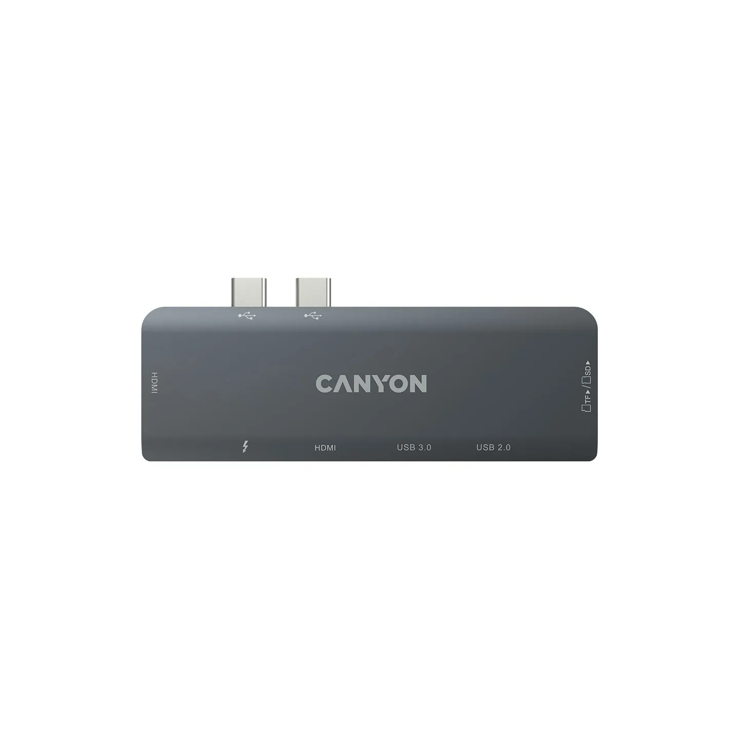 Canyon hub DS-5 7in1 Thunderbolt 3 Space Grey