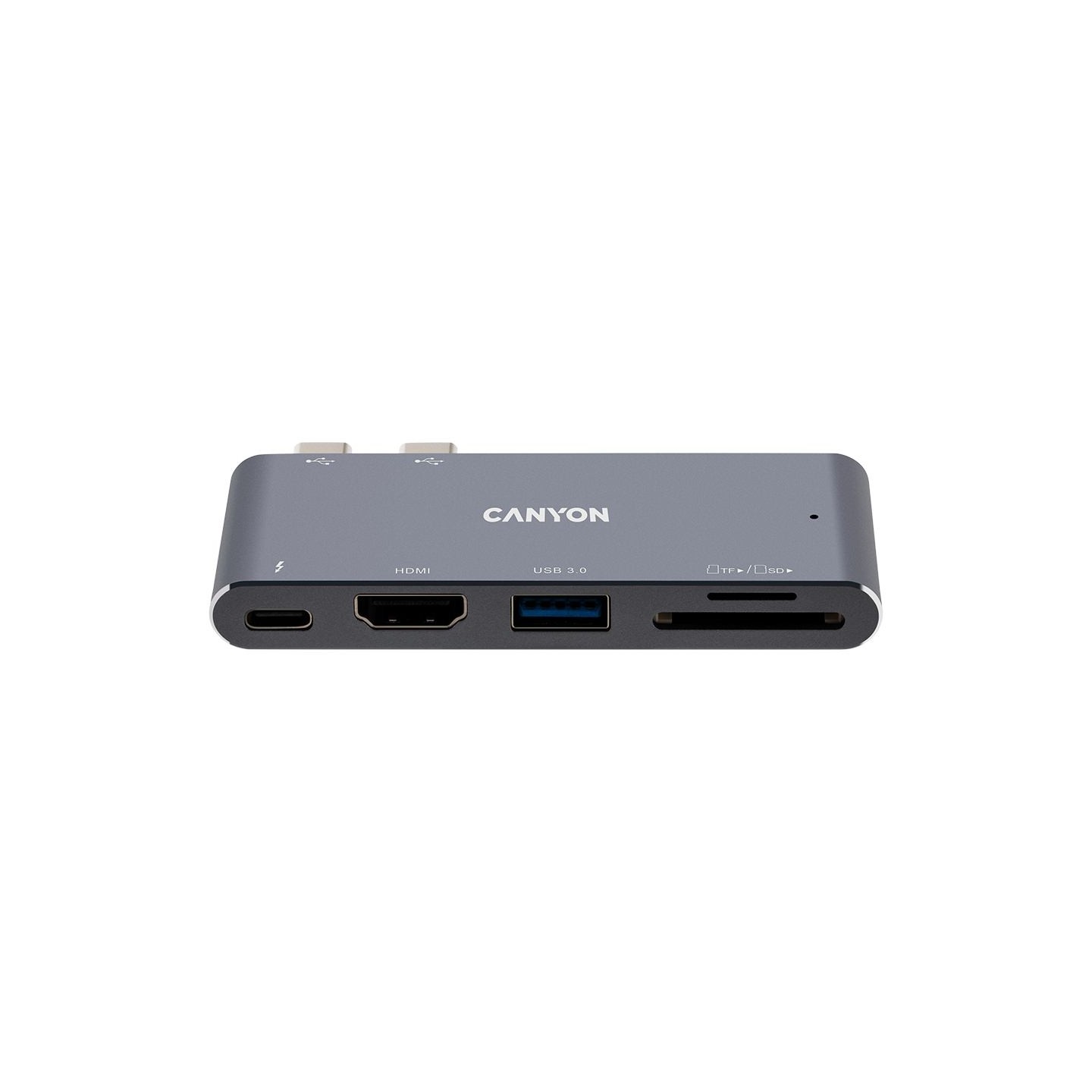 Canyon hub DS-5 5in1 Thunderbolt 3 4k Space Grey