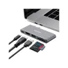 Canyon hub DS-5 5in1 Thunderbolt 3 4k Space Grey