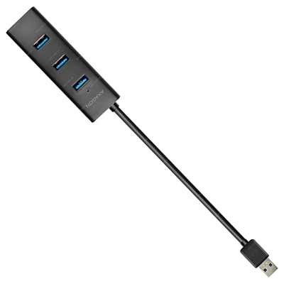 Axagon HUE-S2B 4x USB3.0 Charging Hub, MicroUSB Charging Connector