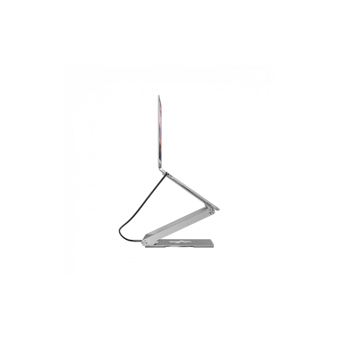 Canyon Laptop stands with hub, TYPE C F to HDMI2.0+2USB3.0+USBC3.0+RJ45+PD, TYEP C TO C cable 1m white with Emarker: HUSB332A, M