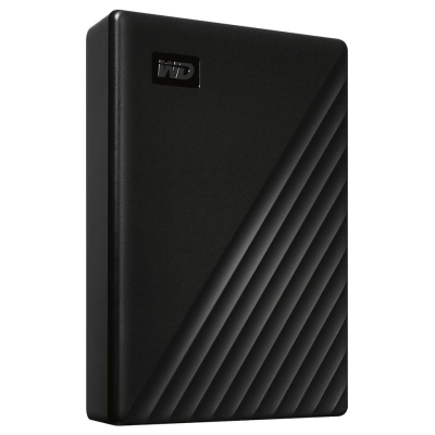 WD HDD External WD My Passport (5TB, USB 3.2) Black